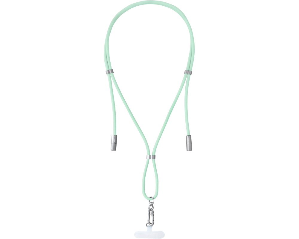 INTENSO Phone Lanyard Charg.Data Cable 7991007 2x USB-C, up to 1.65m green