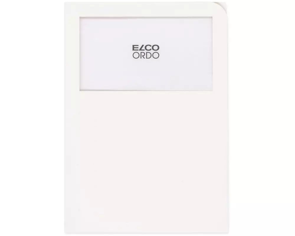 ELCO Sichthülle Ordo Classico Weiss, ohne Vordruck, 100 Stück