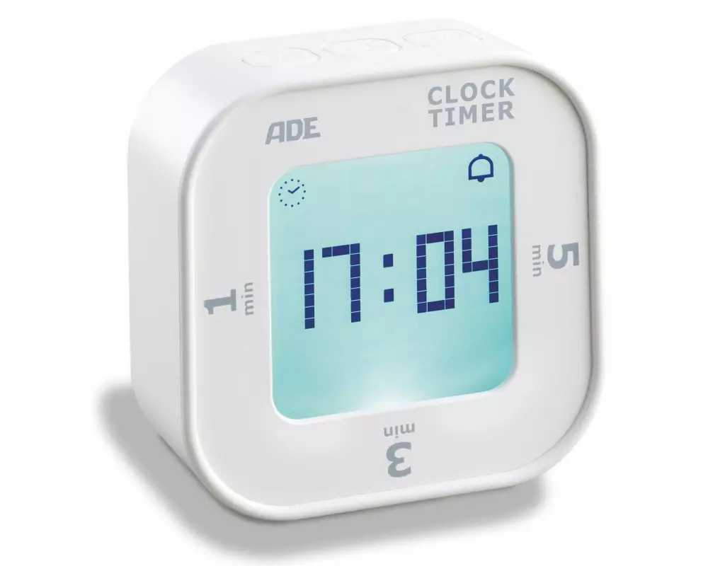 ADE Küchentimer Weiss