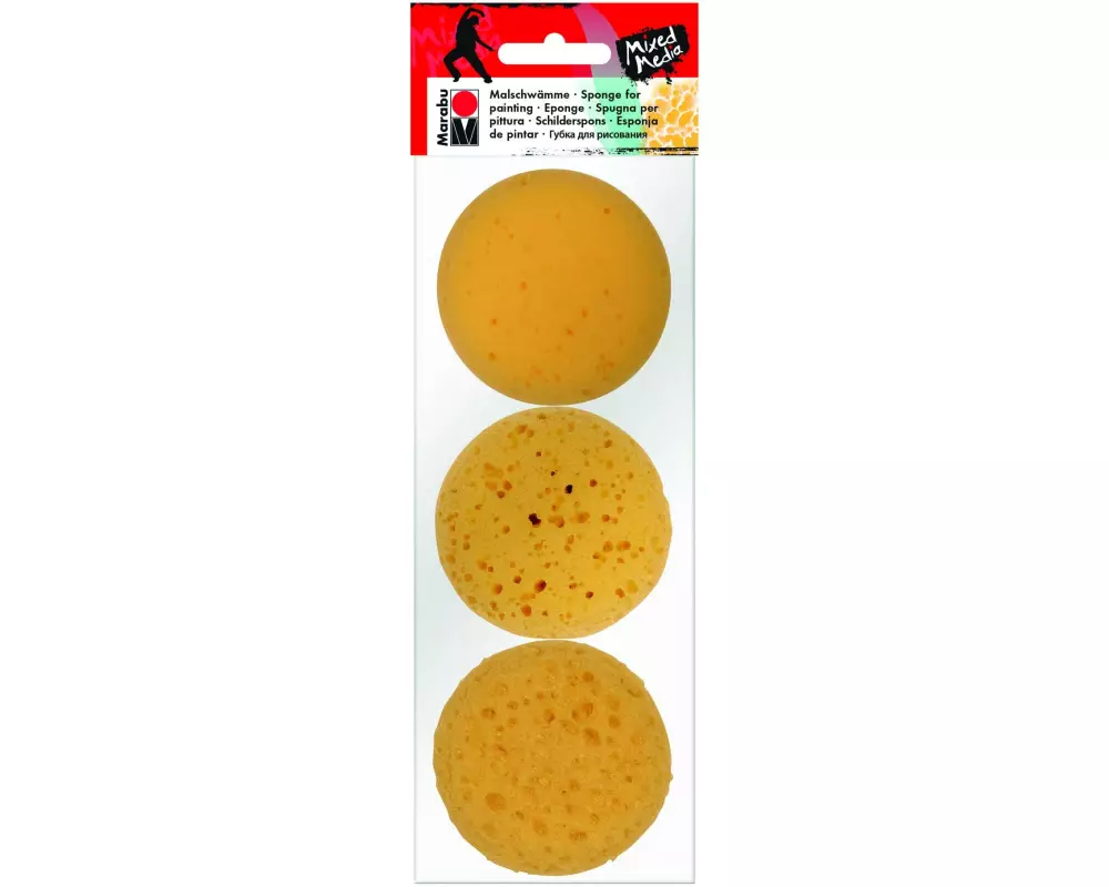 Marabu Malschwamm Set 3 Stück