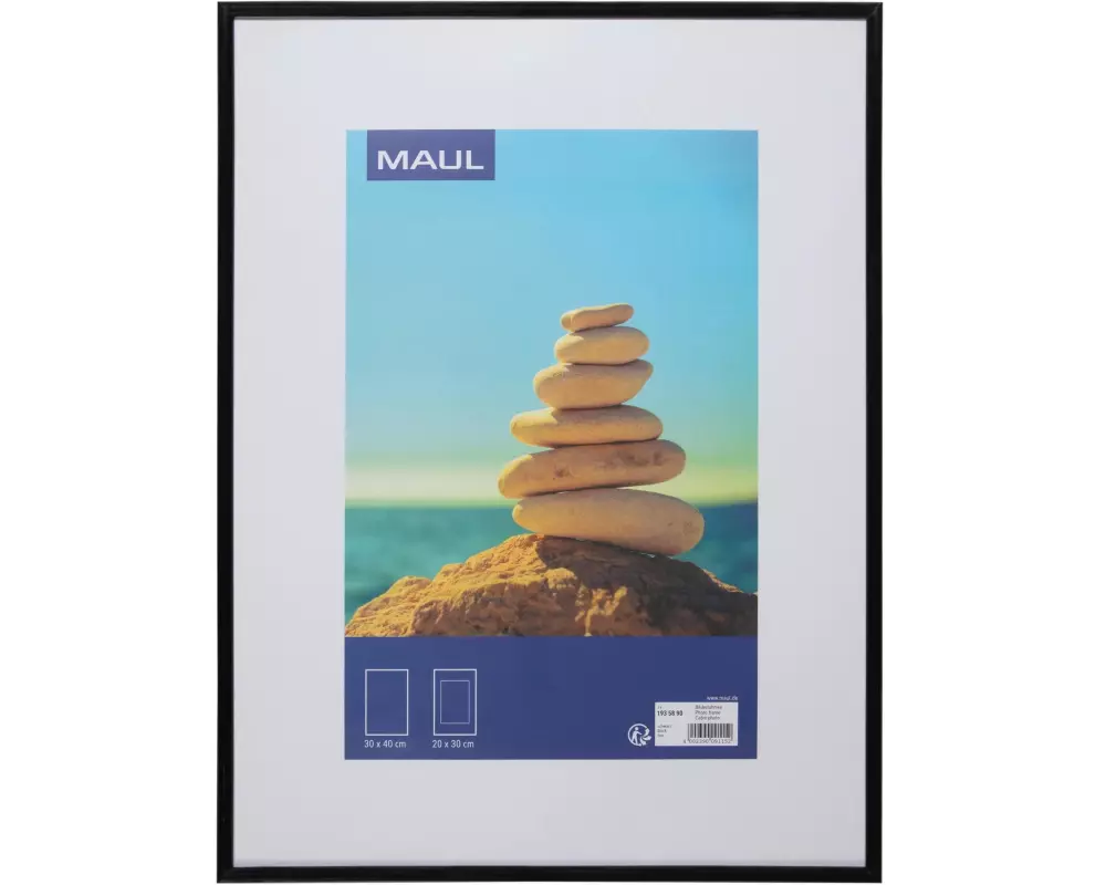 Maul Bilderrahmen MAULart Schwarz, 30 x 40 cm