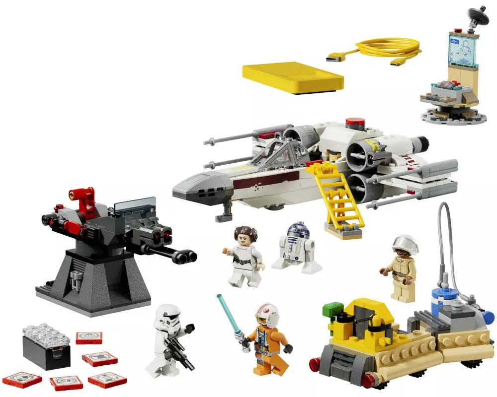 LEGO Star Wars SMART Play: Lukes Rot Fünf X-Wing 75423 interaktiv