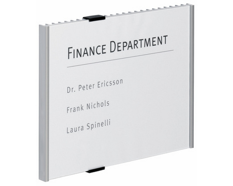 DURABLE Türschild Info Sign A4 480723 silber, aluminium 297x210mm