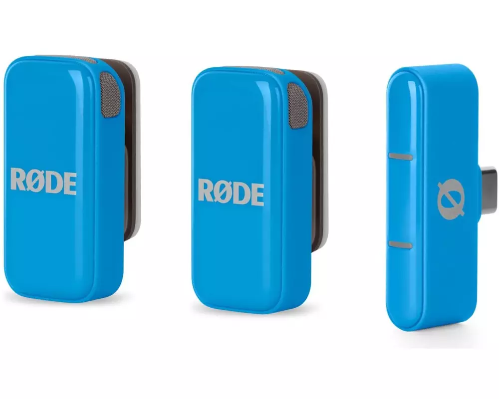 Rode Mikrofon Wireless Micro USB-C Blau
