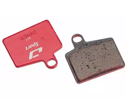 JAGWIRE Bremsbeläge Sport Semi Metallic Rot