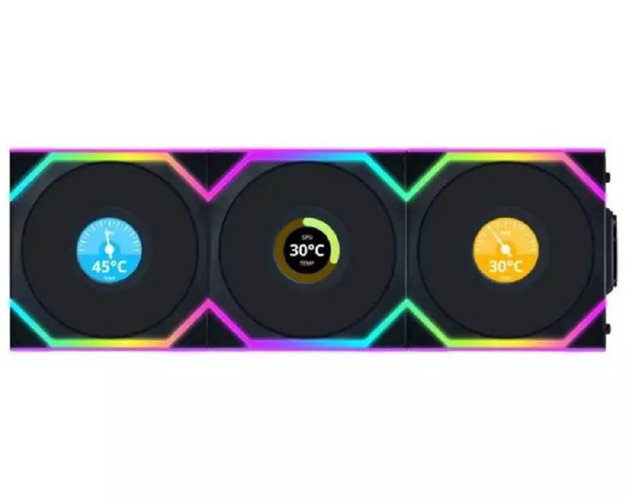 Lian Li PC-Lüfter UNI FAN SL 120 Reverse Blade 3er-Pack