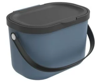 Rotho Komposteimer Albula 3.2 l, Horizon Blau