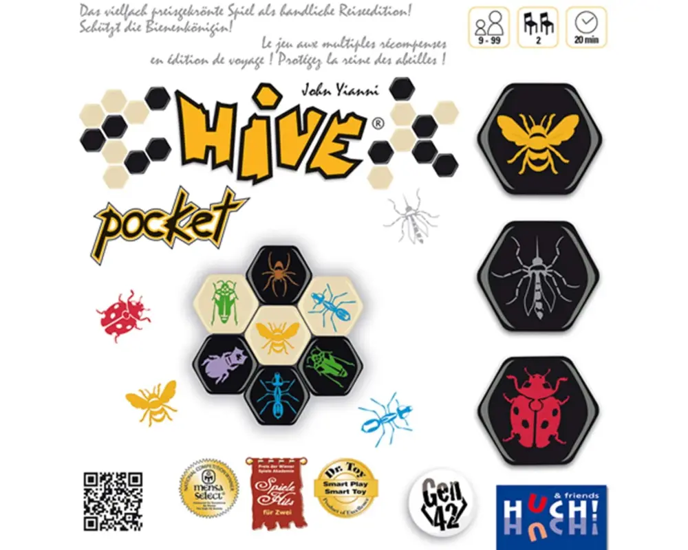 HUCH! Familienspiel Hive Pocket