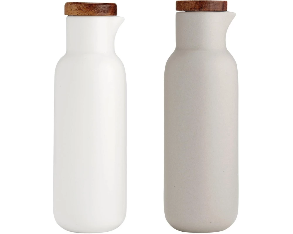 Ladelle Essentials Essig- und Öl-Set Weiss/Stone