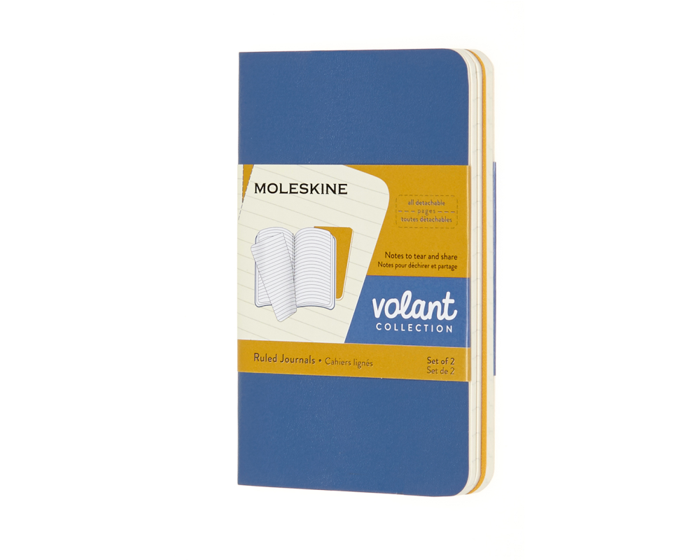 MOLESKINE Notizheft 2x 10.5x6.5cm 620541 liniert,feilchen/bernst.,56S.