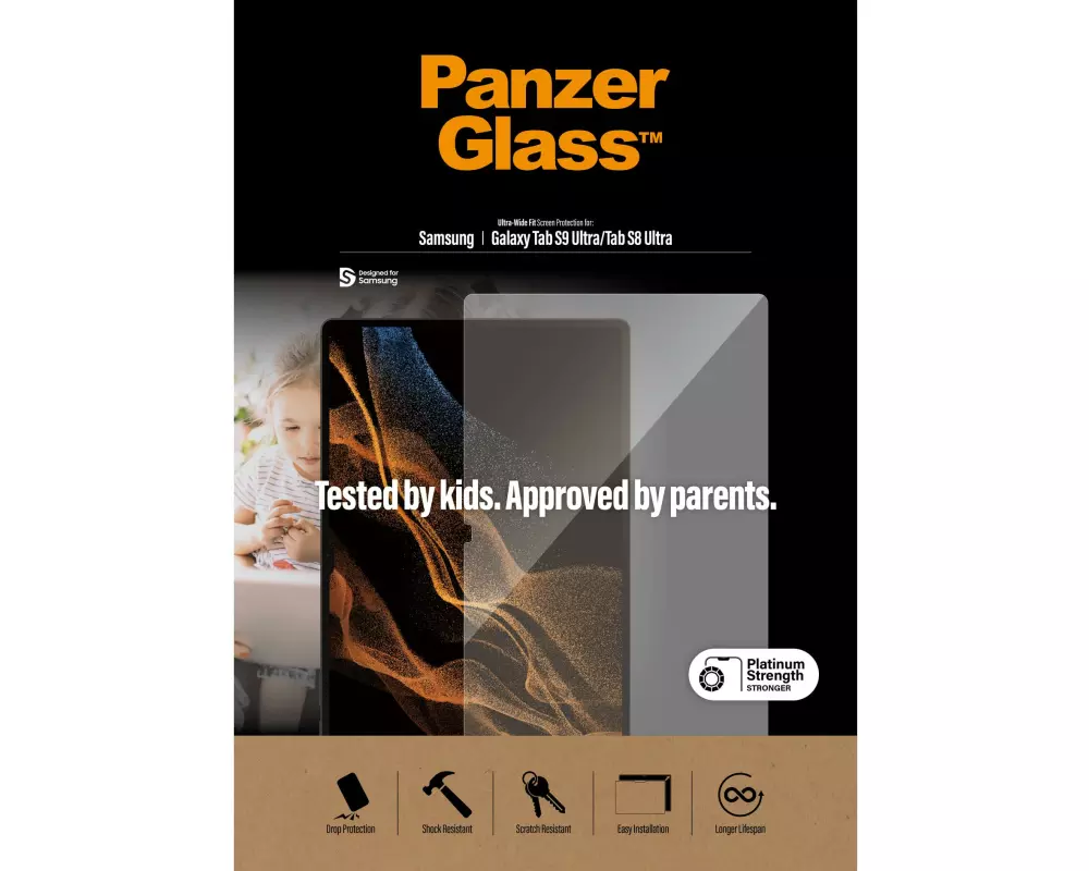 Panzerglass Tablet-Schutzfolie Case Friendly AB Galaxy Tab S8/S9 Ultra