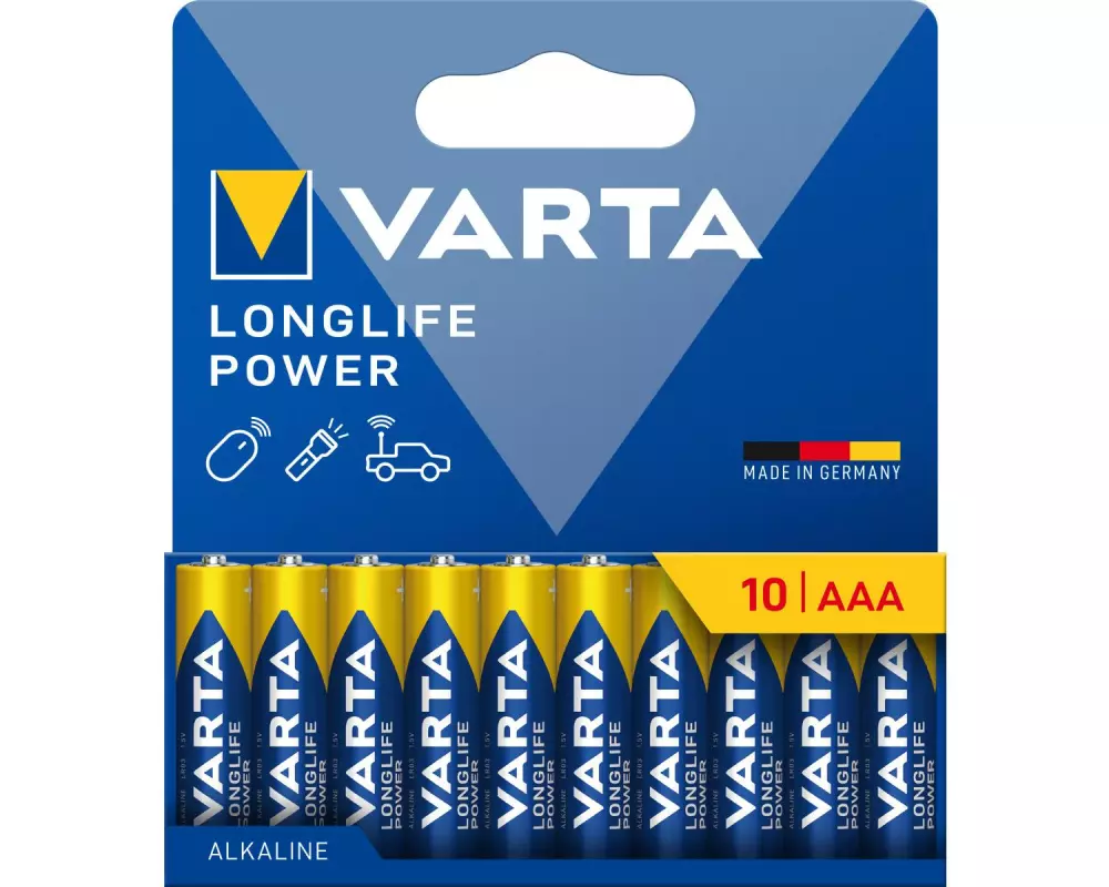 Varta Batterie Longlife Power AAA , 10 Stück