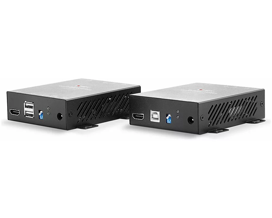 LINDY 300m, Fibre Optic, HDMI 18G & USB, KVM Extender
