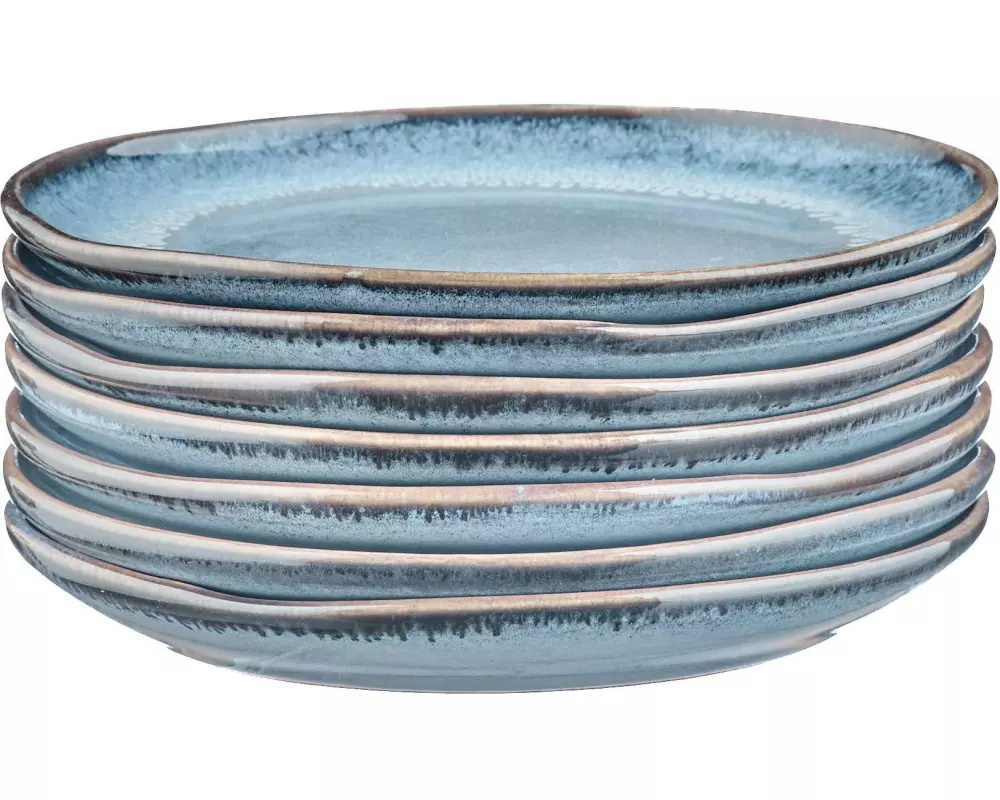 Björn Teller-Set Genesis Ø 16.5 cm, 6 Stück, Meer