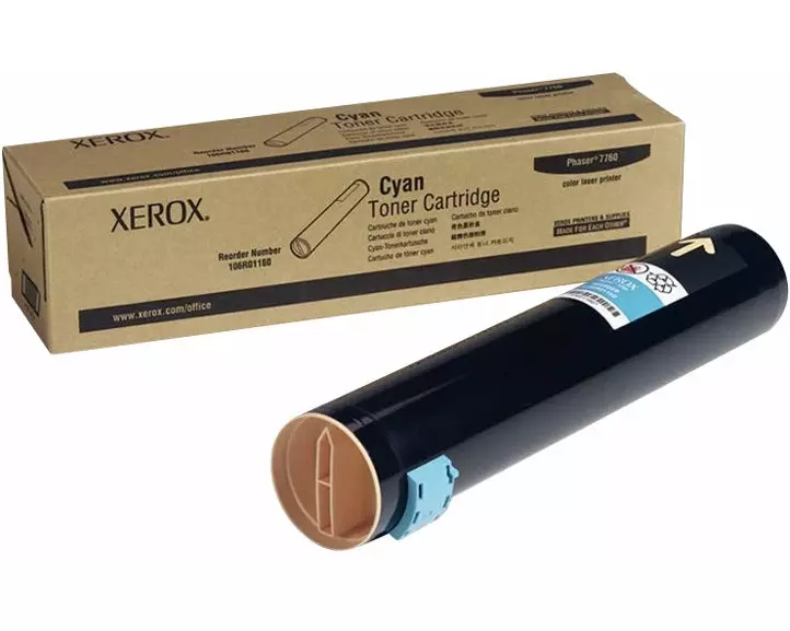 XEROX Phaser 7760 Toner cyan Std Capacity 25.000 pages