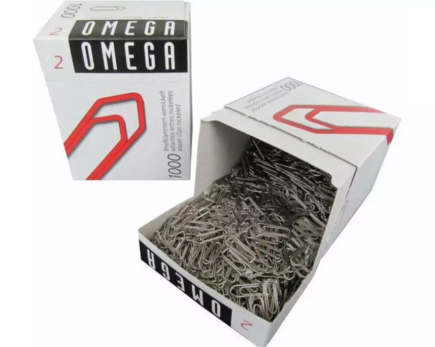 Omega Büroklammer No2 24mm 1000 Stück