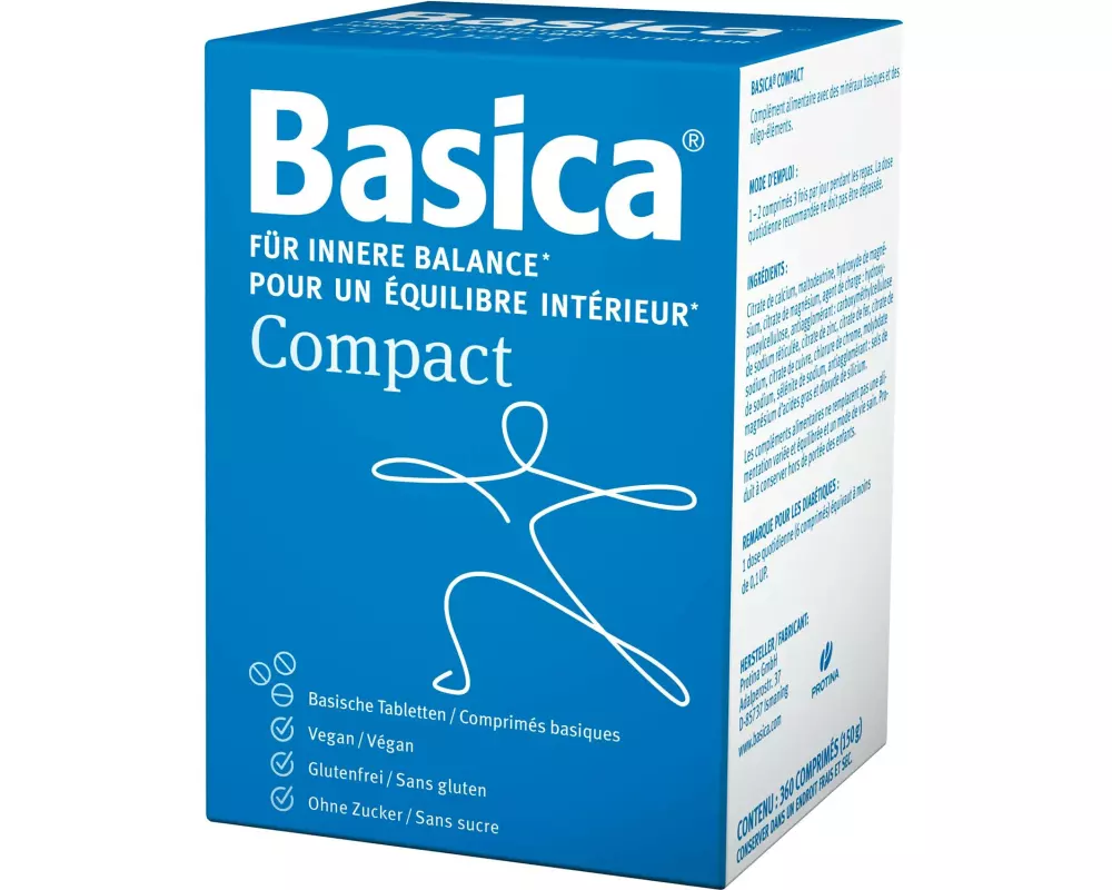 Basica Compact Basische Tabletten 360 Stück