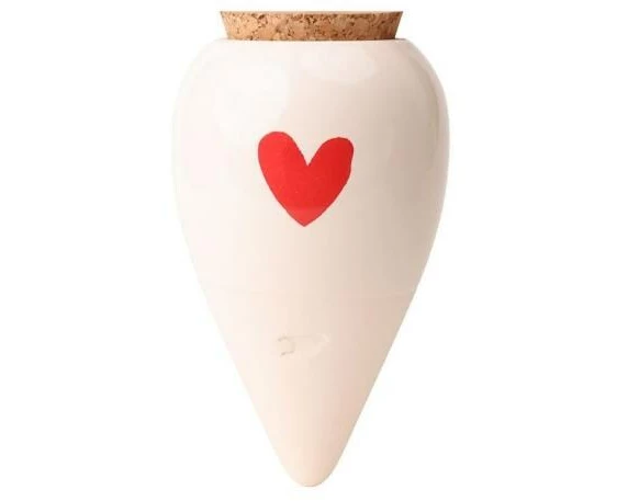 pepin Wasserspender Olla Herz, 17 cm