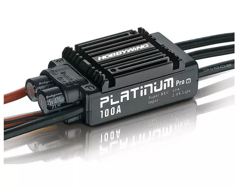 Hobbywing Brushless Regler Platinum Pro V3 100A, 2-6S, BEC