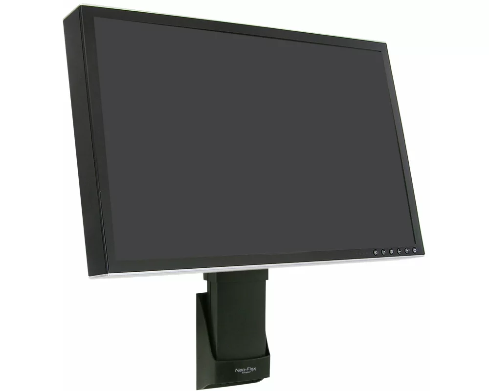 ERGOTRON wall mount, Neo-Flex LCD, hight adjustable 13cm, 27 inch, 2,7-7,2kg, VESA 75x75+100x100mm, black