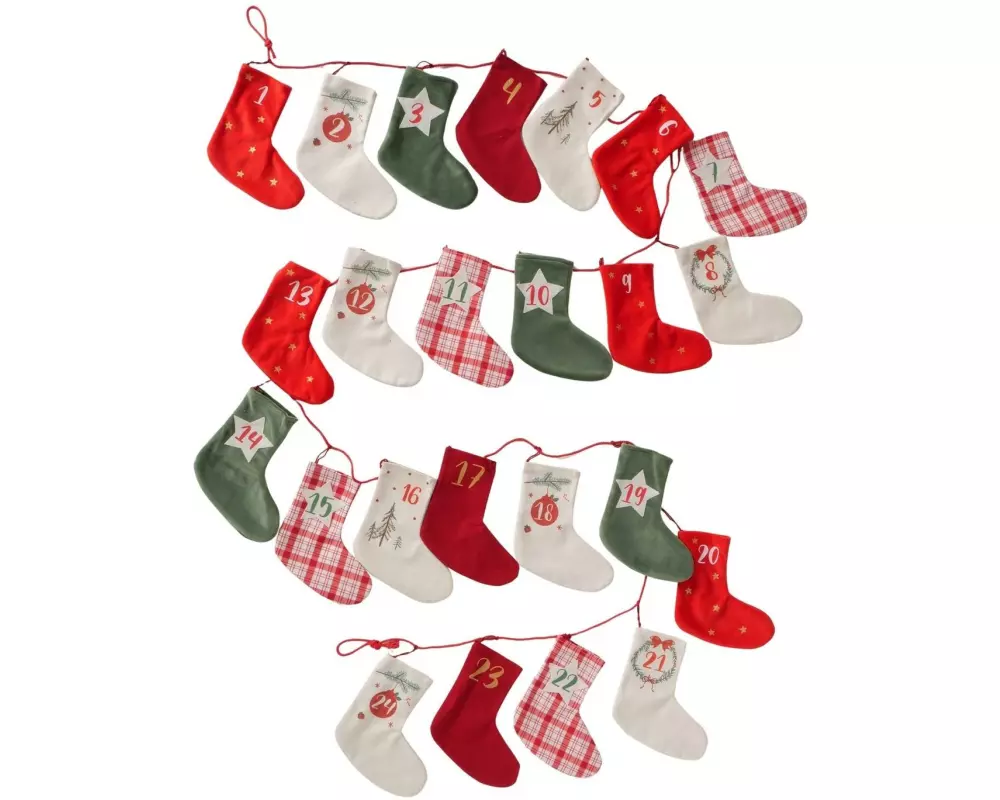 Boltze Adventskalender Tradis 283 x 20 cm