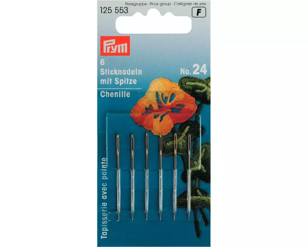 Prym Sticknadel Nr. 24, 6 Stück