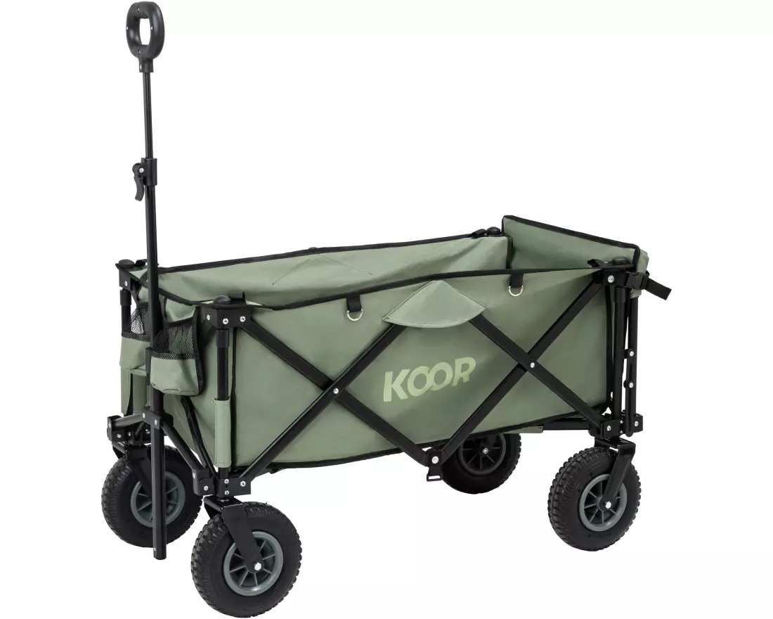 KOOR Leiterwagen mit Luftreifen Kjerre, Grün