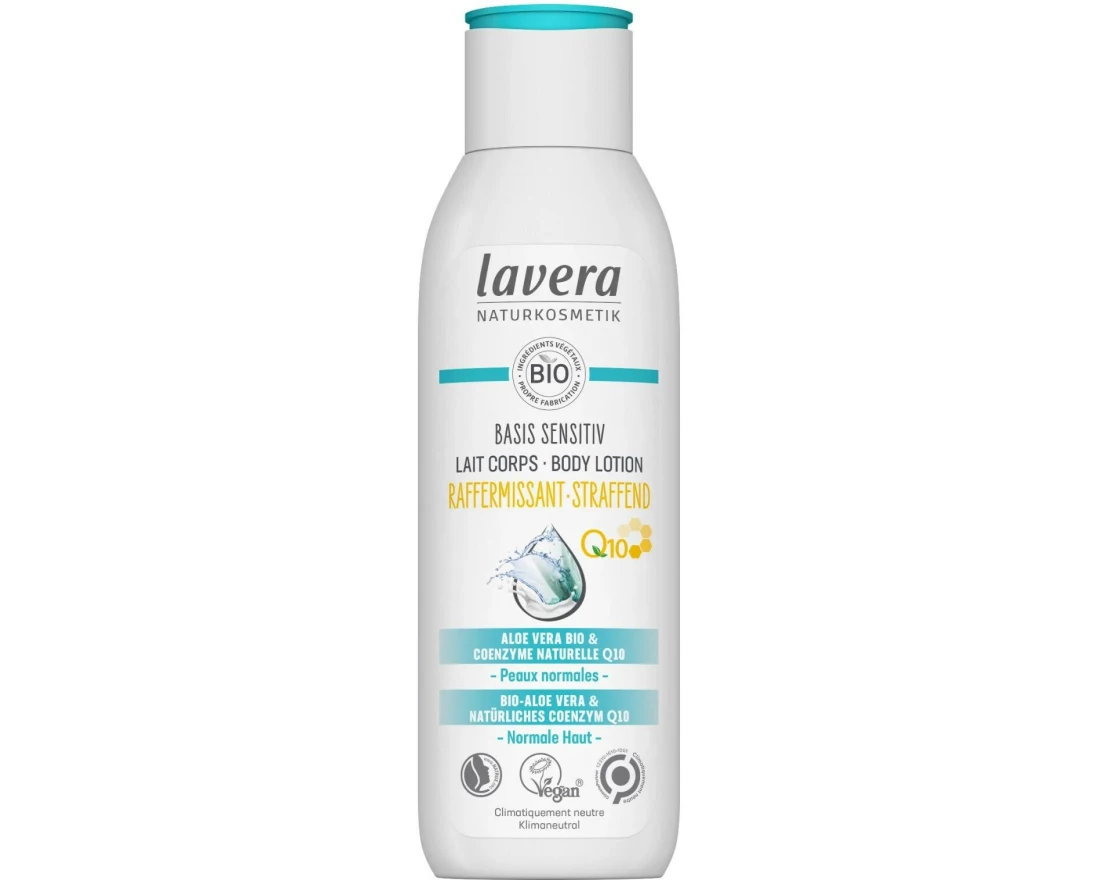 Lavera Body Lotion Basis Sensitiv Straffend Q10 250 ml1 Stück