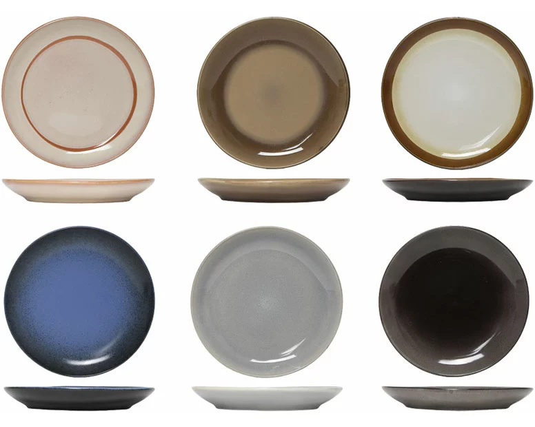 Tavola Teller Ø20cm Earth 6 Stück assortiert