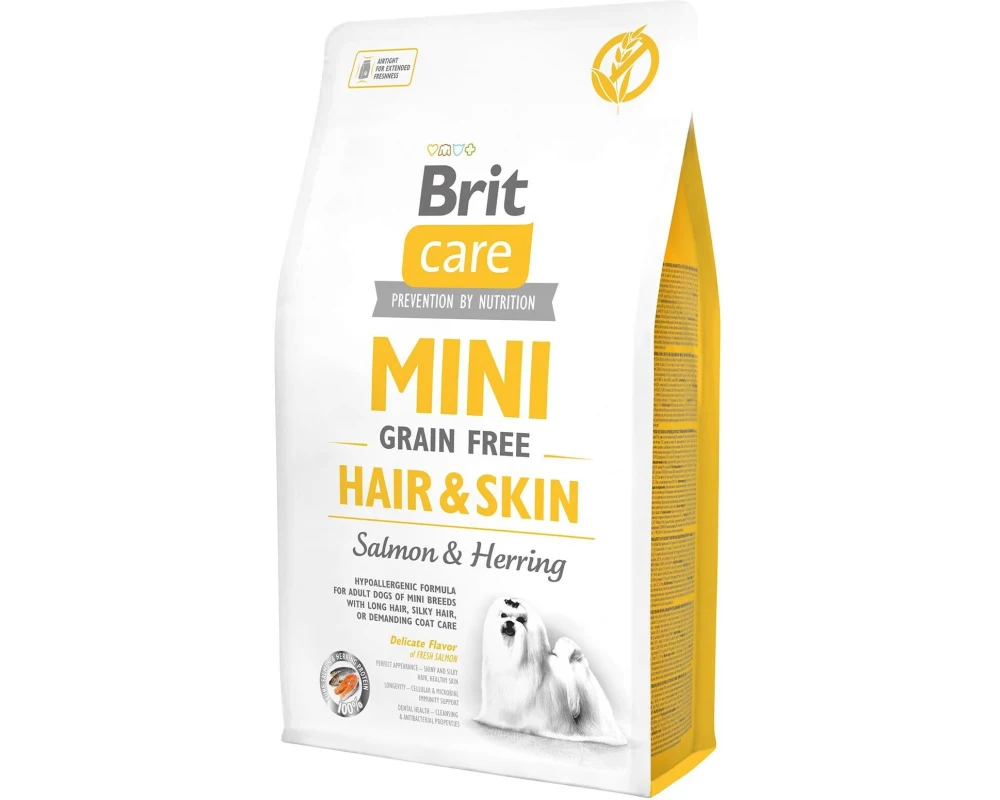 Brit Trockenfutter Care Mini Grain Free Hair and Skin 2 kg