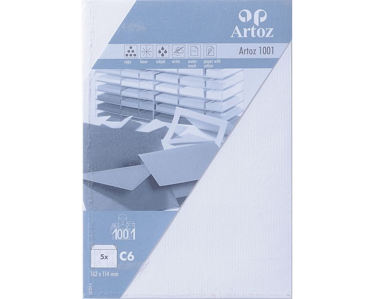 ARTOZ Couverts 1001 C6 107324182 100g, blütenweiss 5 Stück