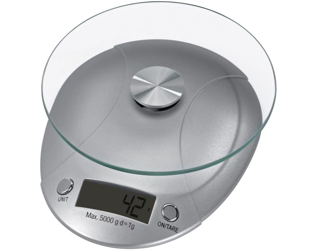 Xavax Küchenwaage Milla, Silber