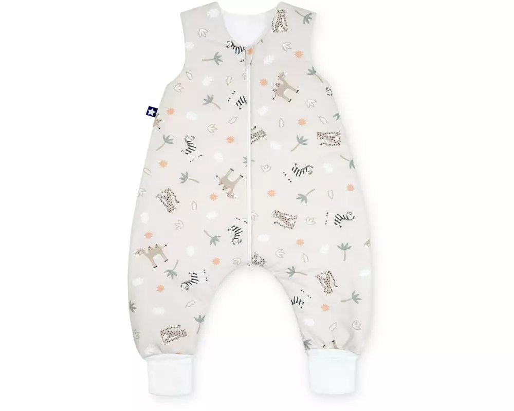 Julius Zöllner Baby-Ganzjahrschlafsack Jumper Jersey Savanne Beige 104 cm