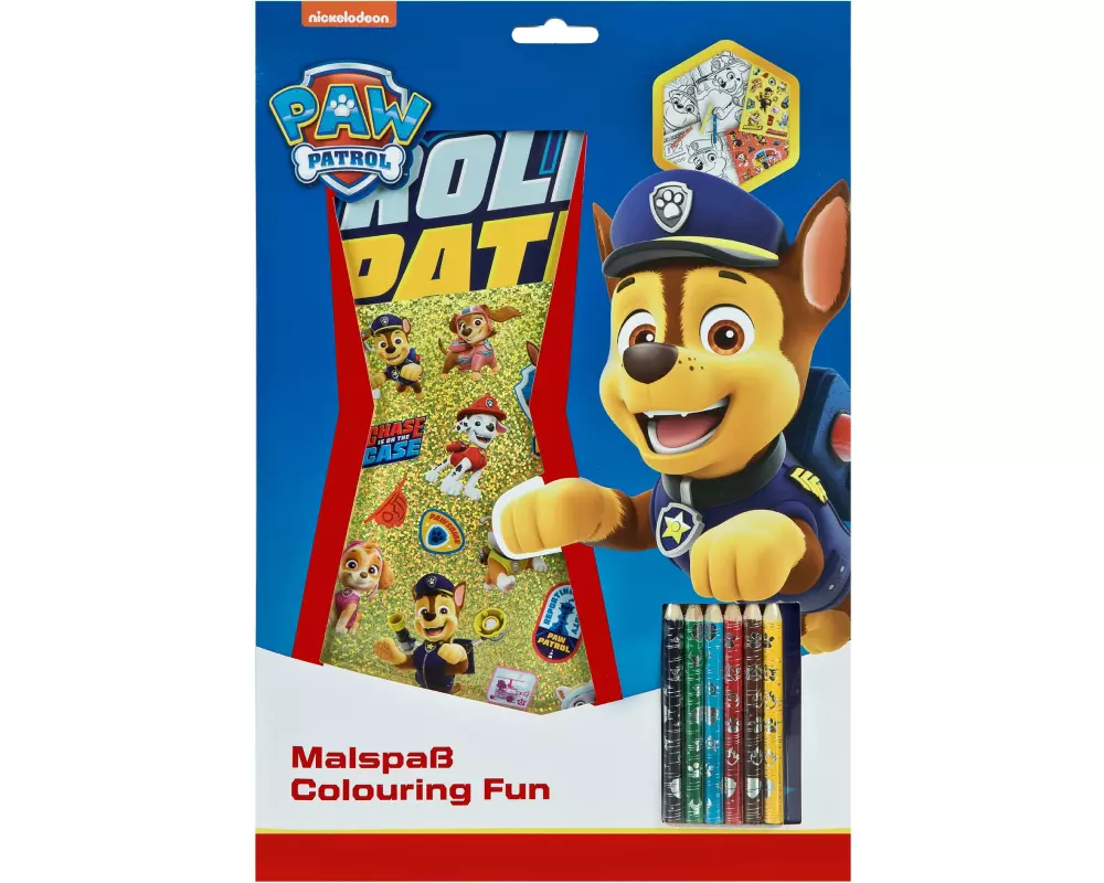 Undercover Malset Malspass Paw Patrol, 51-teilig