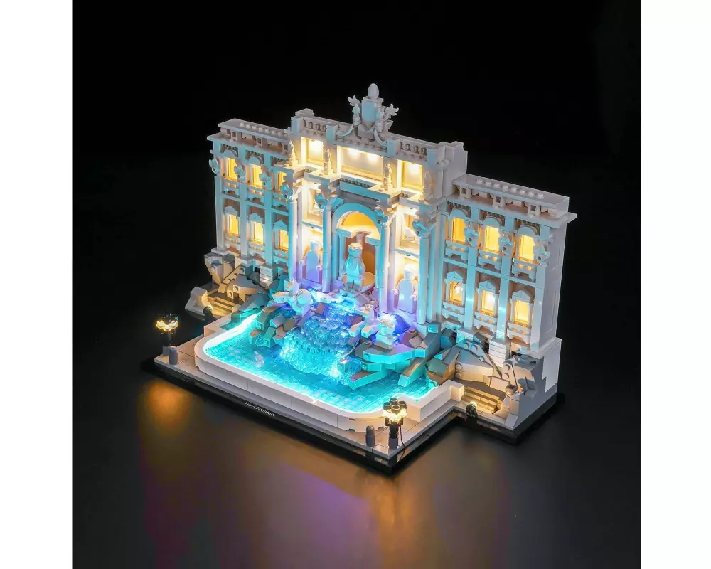 BrickBling LED-Licht-Set für LEGO Trevi-Brunnen (21062)