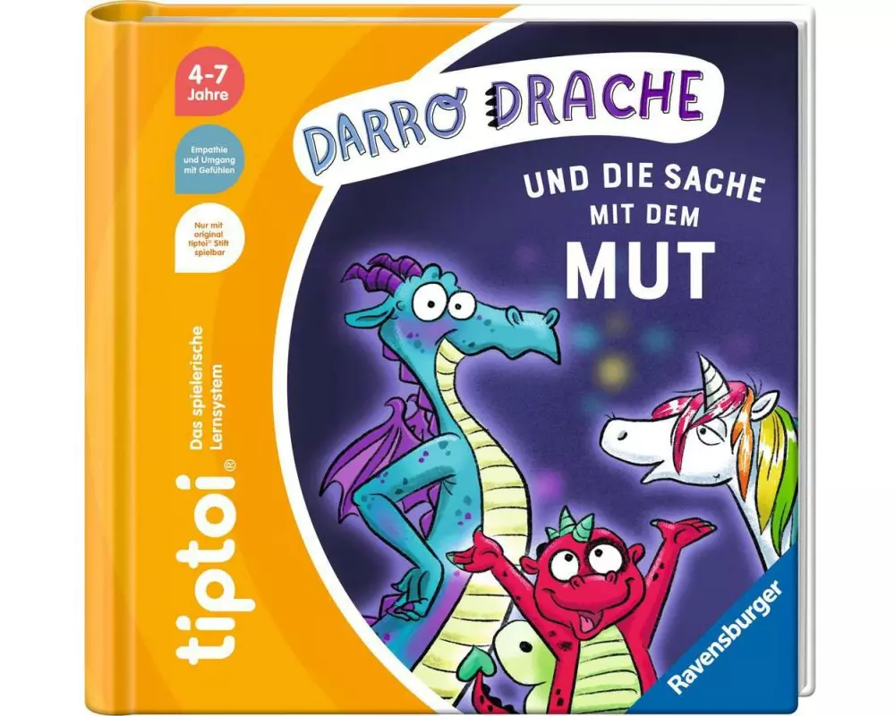 tiptoi Lernbuch Darro Drache und die Sache mit dem Mut