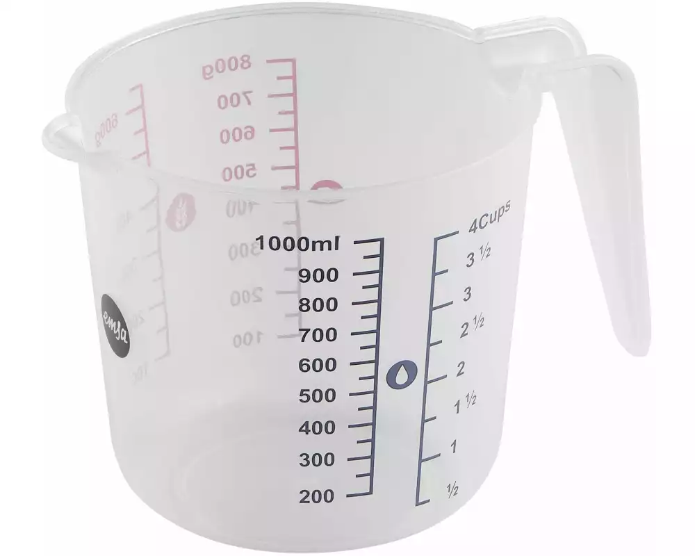 Emsa Messbecher Prep & Bake 10 dl, Transparent