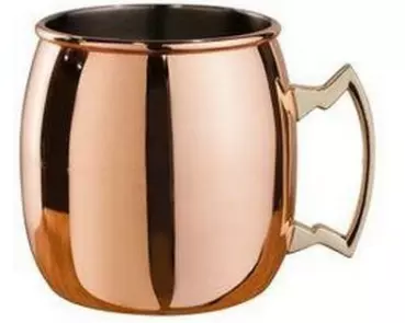 Speakeasy Cocktailbecher Moscow 450 ml, 1 Stück, Transparent/Rosa