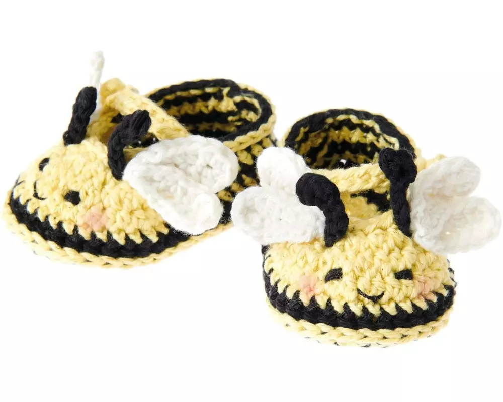 Rico Design Häkelset Ricorumi Babyschuhe, Biene