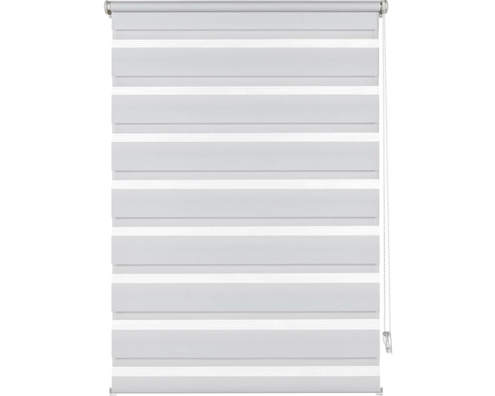 Gardinia Duo Klemmrollo 50 x 150 cm, Weiss