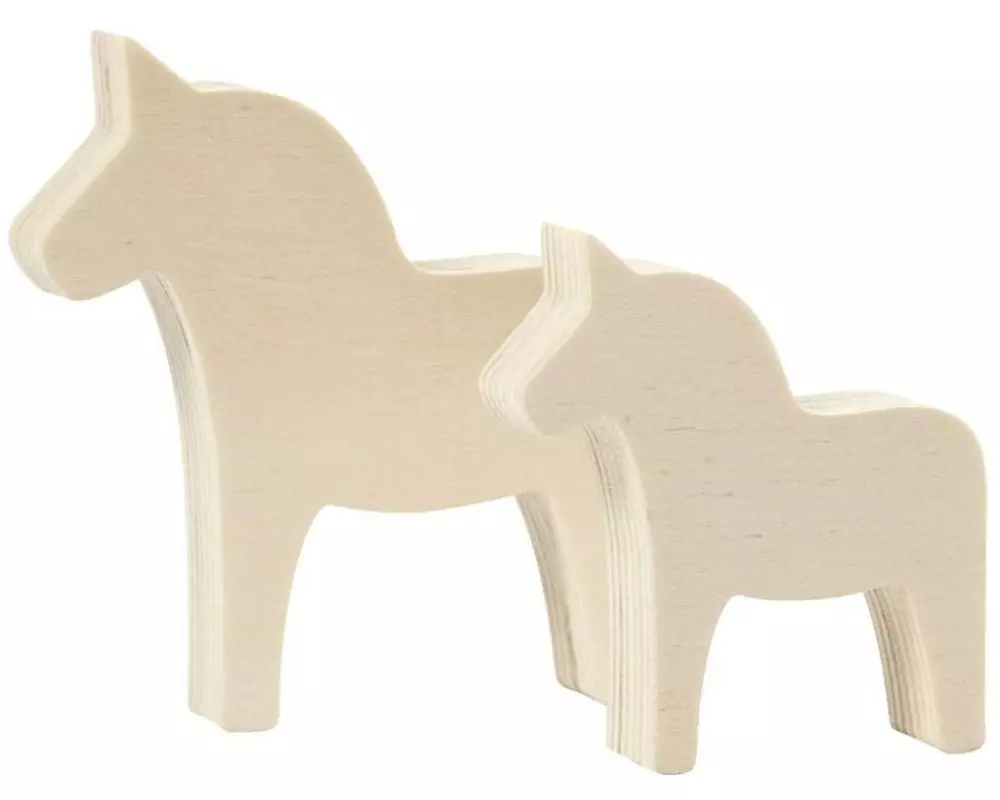 Creativ Company Mini-Tier Pferde 2 Stück