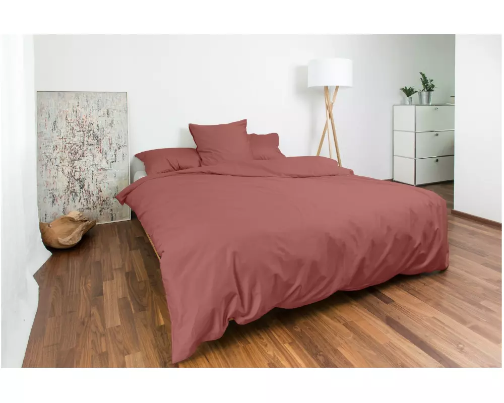Nobilium Duvetbezug Oni 160 x 210 cm, Rosenholz
