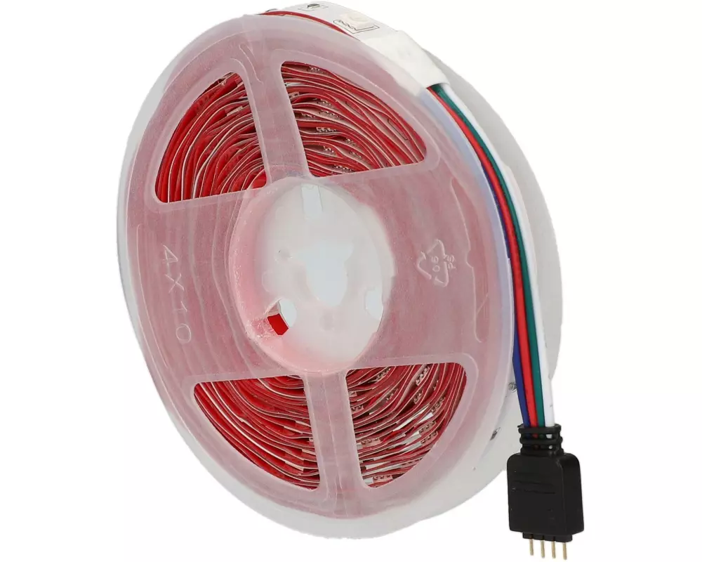 KSiX LED Streifen RGB 5m , Fernbedienung, IP20