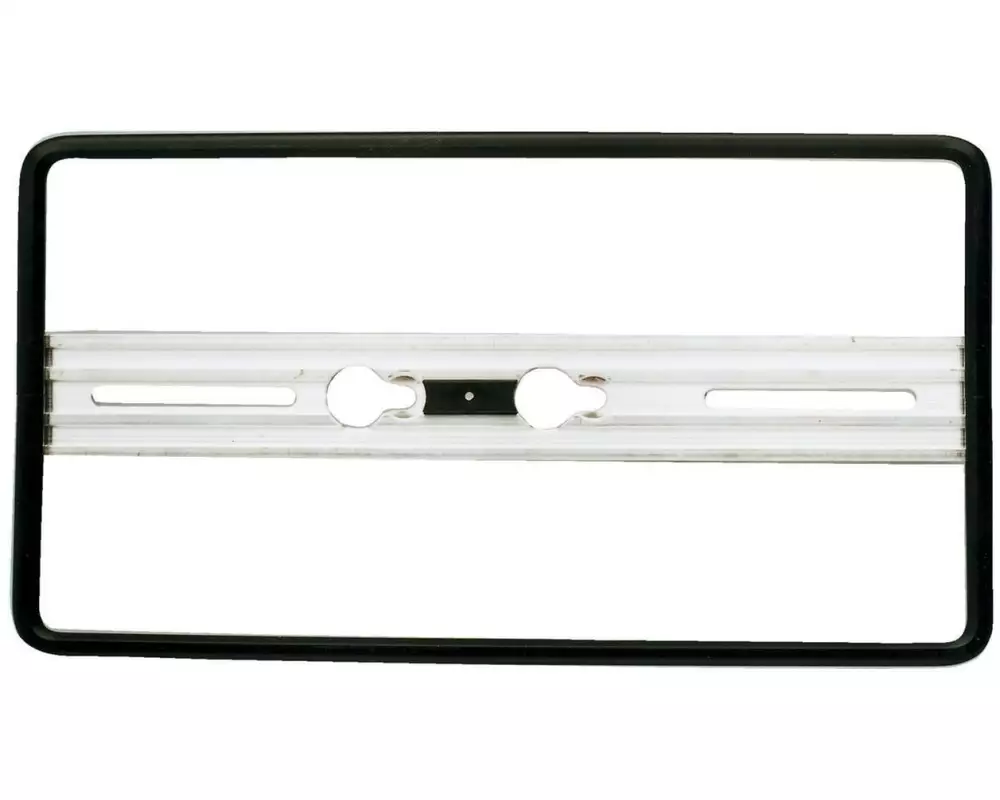 Quick-fix Kennzeichenhalter Schwarz, 30 × 16 cm