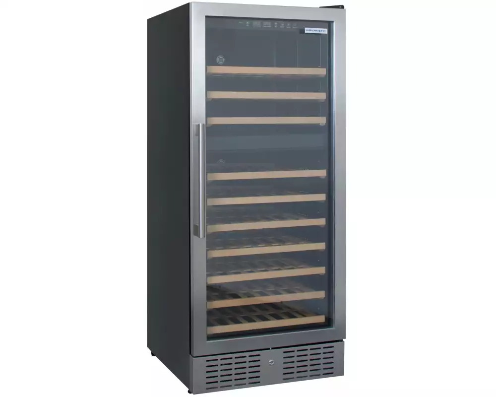 Kibernetik Weinklimaschrank WKH120F01 Schwarz, Rechts