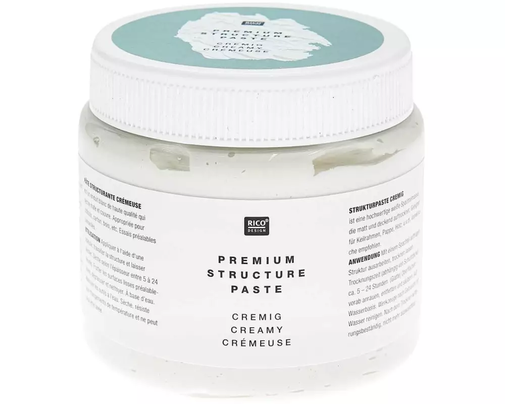 Rico Design Bastelfarbe Premium Strukturpaste 500 ml