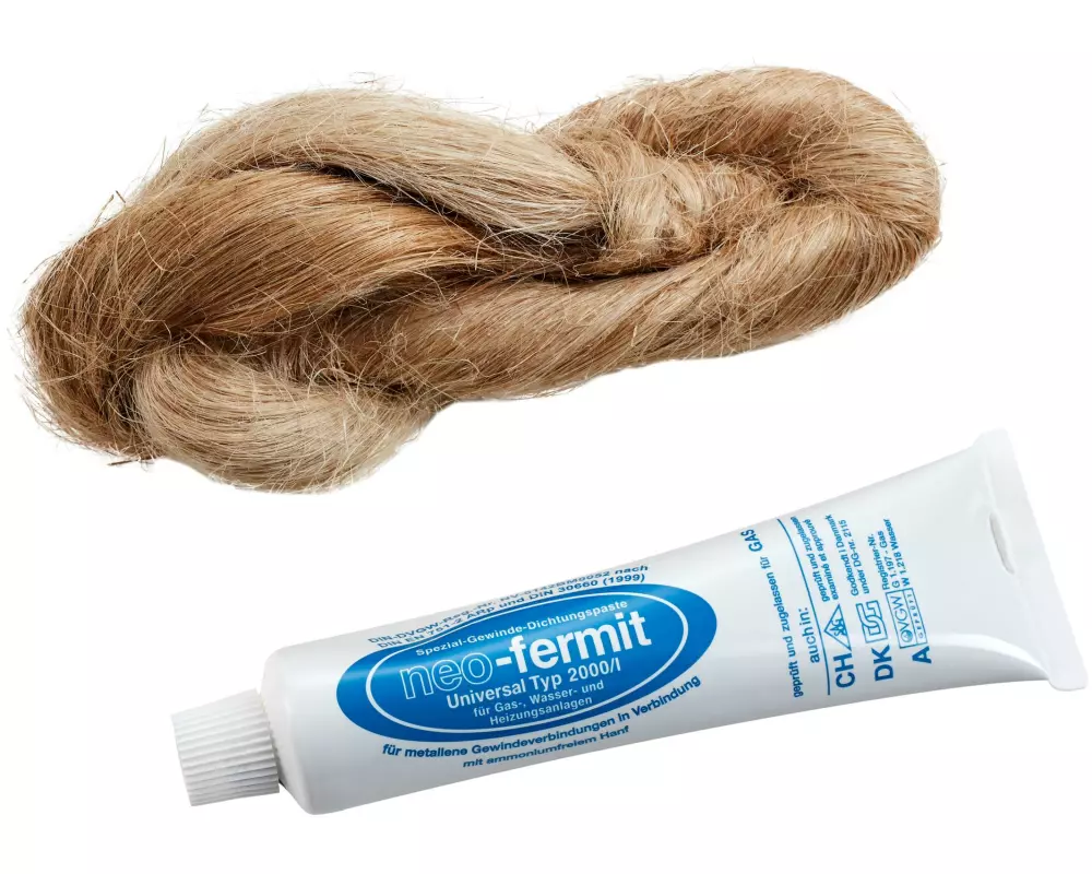 Mateu Dichtmasse Portion Hanf mit Fett 90 GR + 50 GR