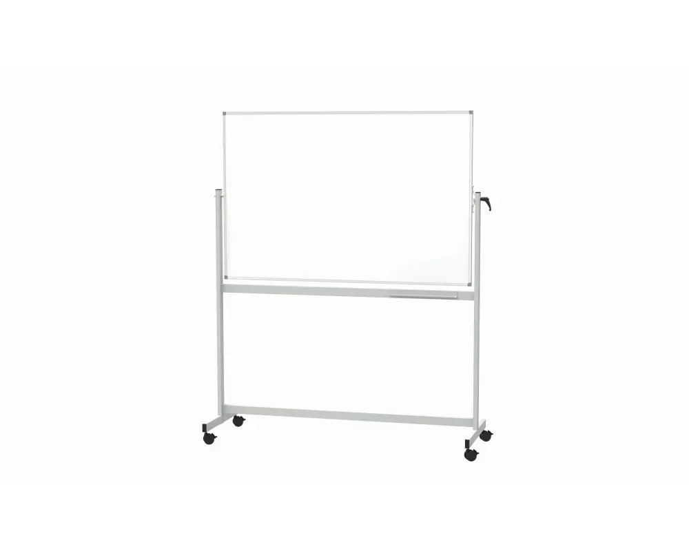 Maul Mobiles Whiteboard MAULstandard 100 cm x 200 cm, Weiss/Grau