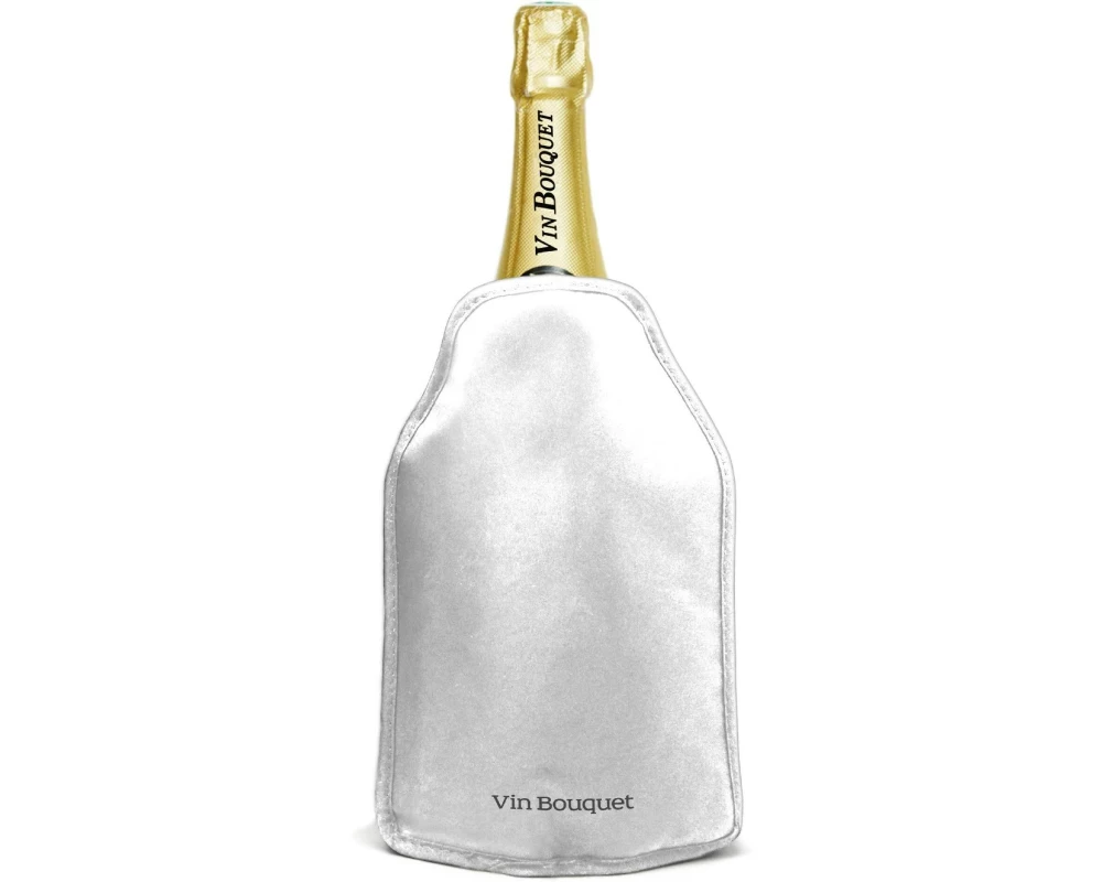 Vin Bouquet Vin Bouquet Flaschenkühler Anti-Slip Silber