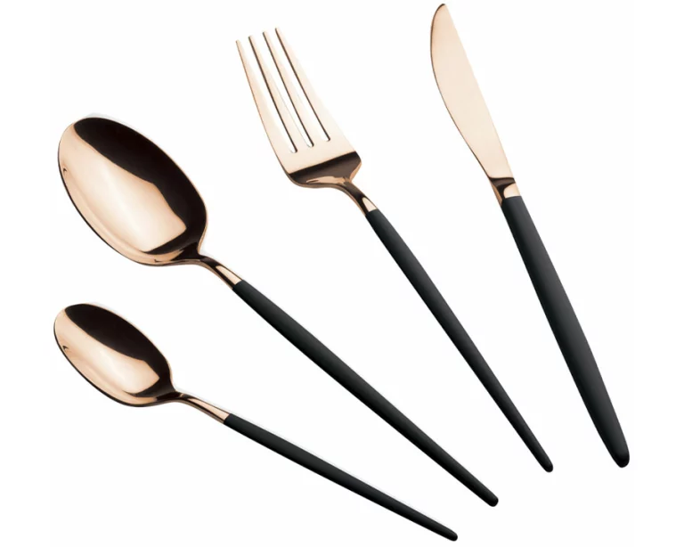 Berlinger Haus 24 teiliges Besteckset black/rose-gold Matte Black Collection